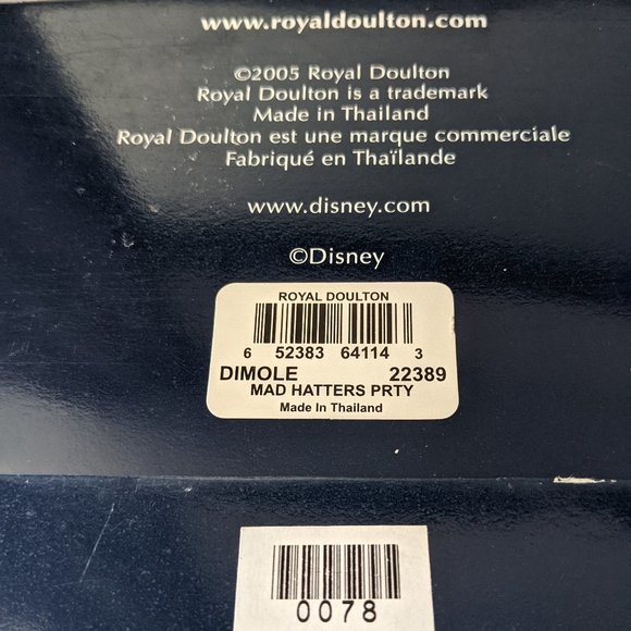 Royal Doulton Mad Hatters Tea Party - Picture 3 of 4